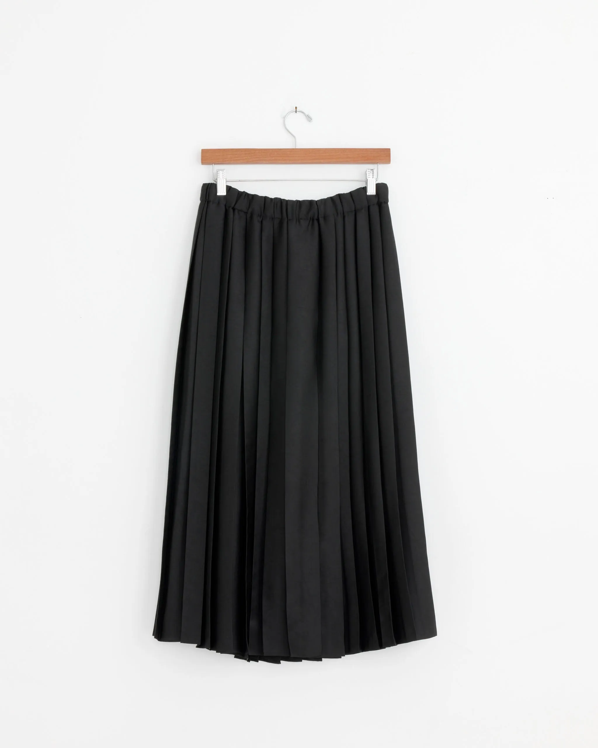 Feather Weight Pleated Pull On Skirt in Black sold by Mohawk General Store product image thumbnail 3