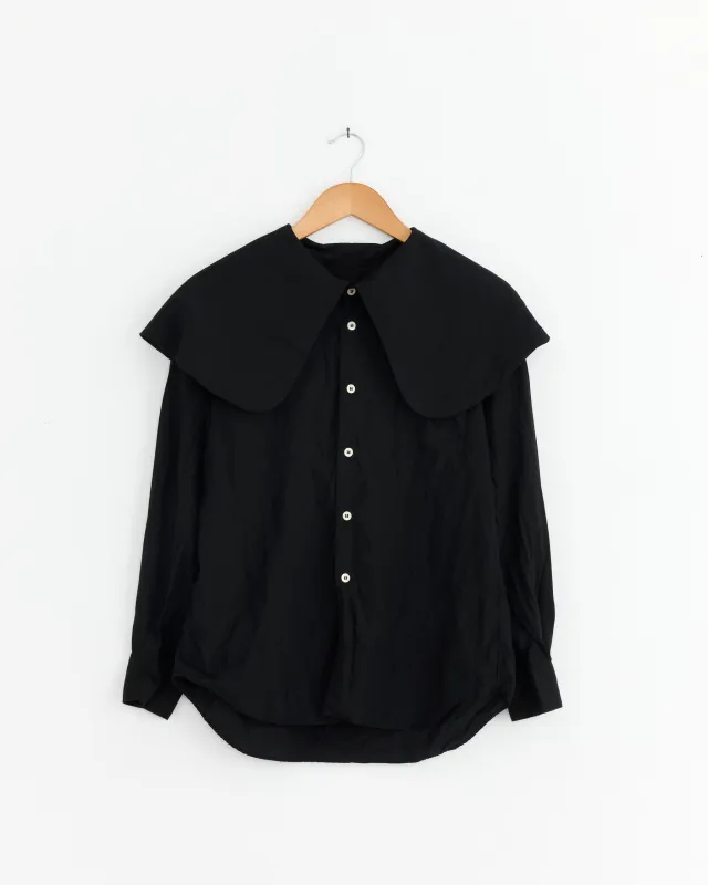 B016 Blouse in Black made by Comme des Garcons