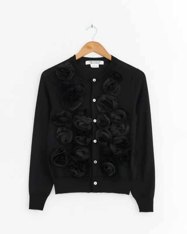 N519 Cardigan in Black made by Comme des Garcons