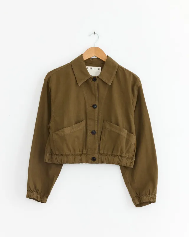 Artisan Shirt in Canteen Green made by Mohawk General Store