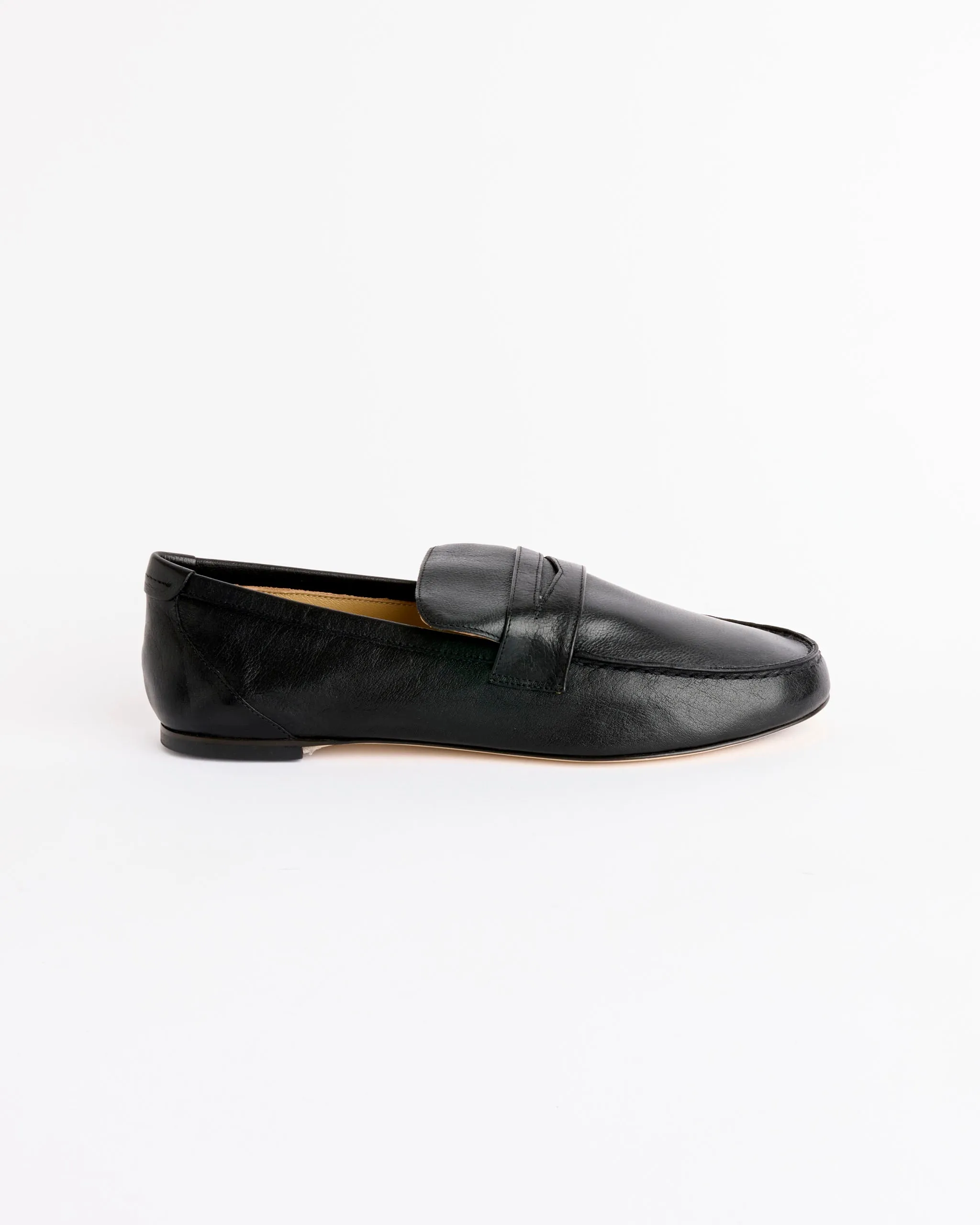 The Penny Loafer in Black sold by Mohawk General Store