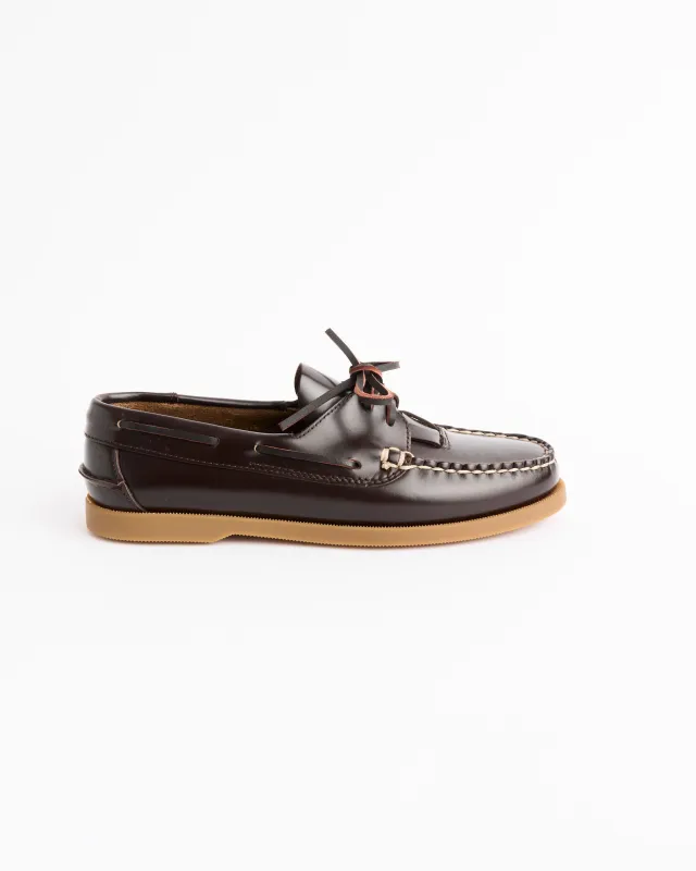 Saler Nautic Loafer in Dark Brown made by Hereu Studio