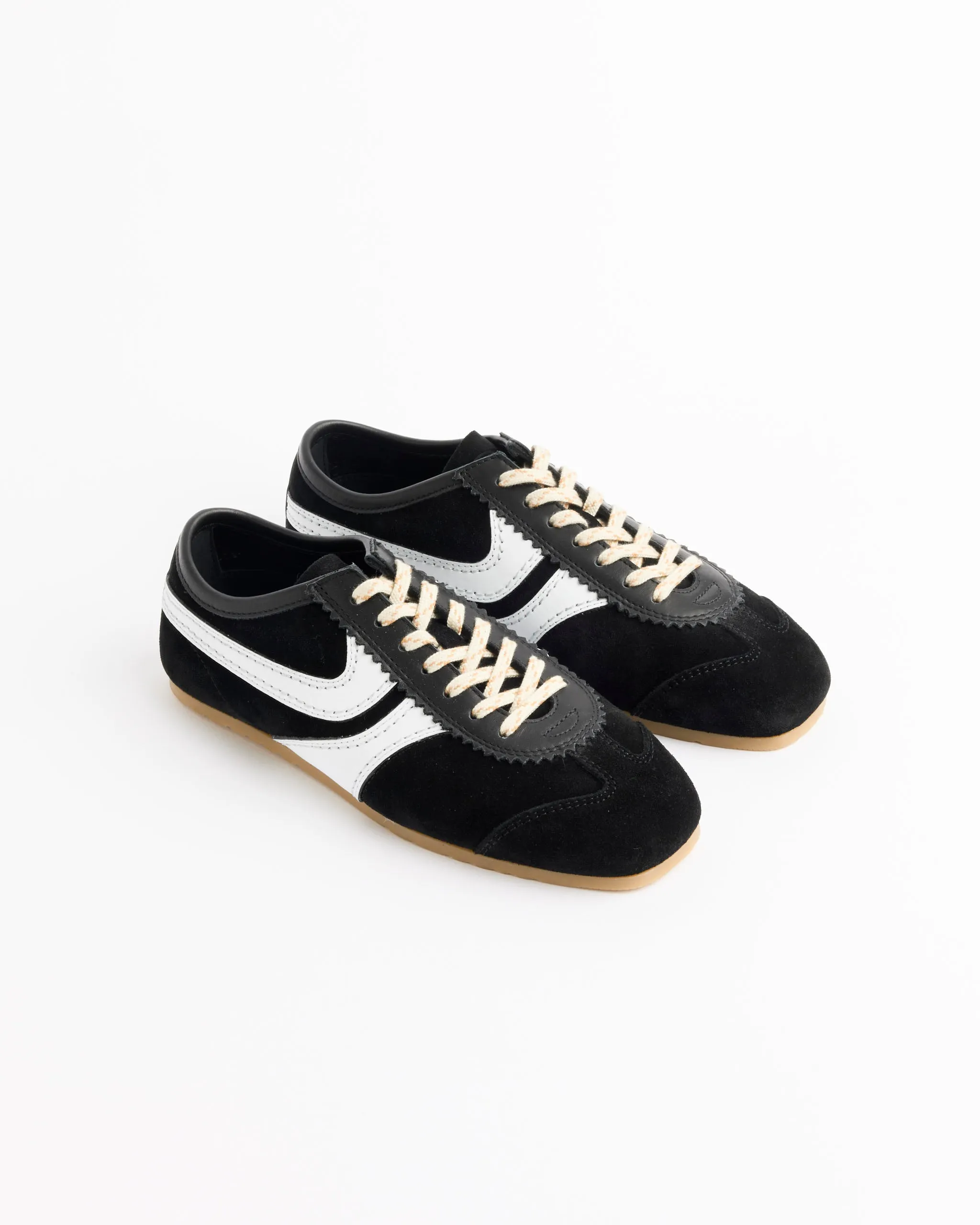 Suede Sneaker in Black/White sold by Mohawk General Store product image thumbnail 2