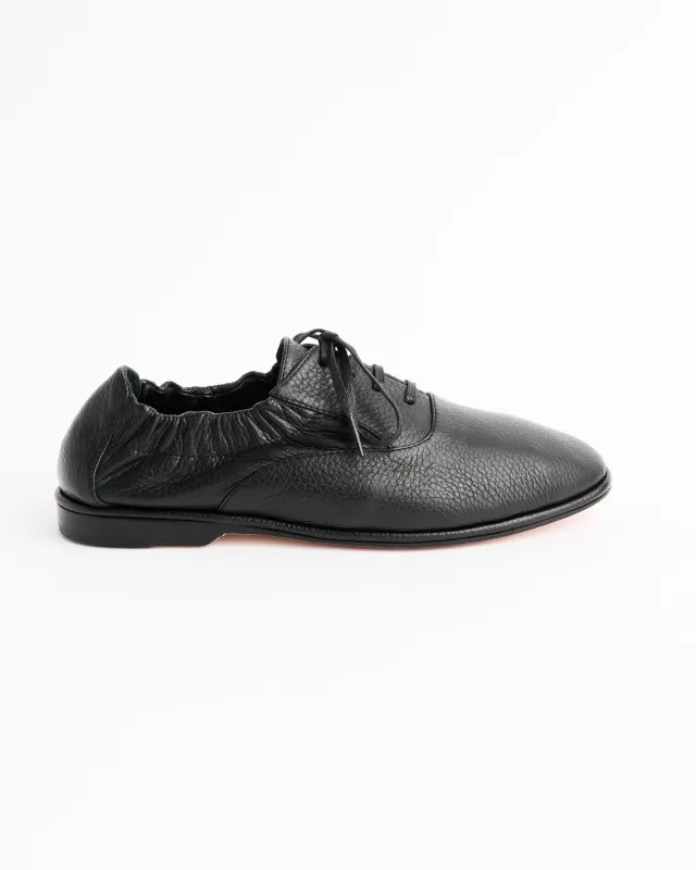 Soft Banded Oxford Shoes in Black made by Lauren Manoogian