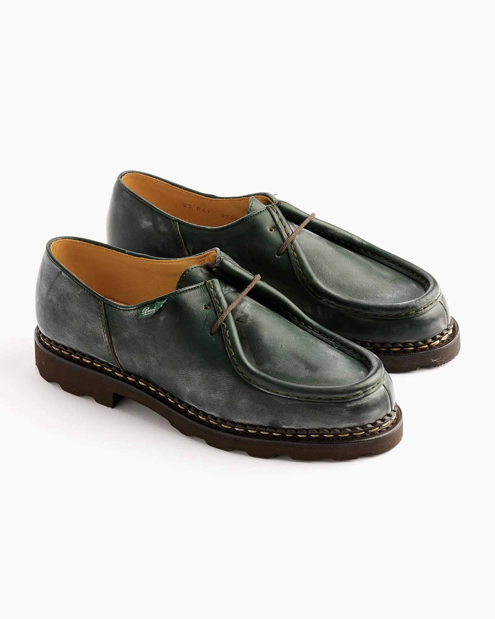 Michael Lace Up Shoe in Lisse Vert sold by Mohawk General Store product image thumbnail 2