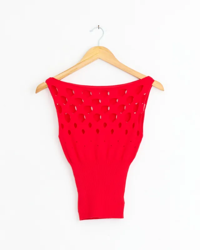 Discos Top in Red made by Gimaguas