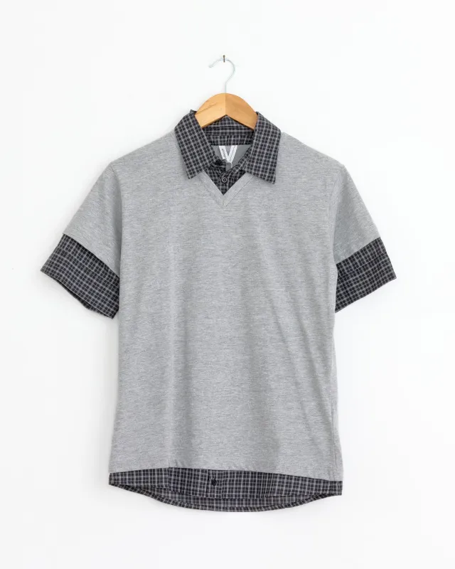 Mauri Polo in Grey sold by Mohawk General Store