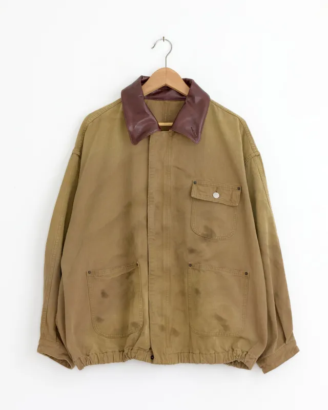 1387 Jacket in Khaki Beige made by ssstein