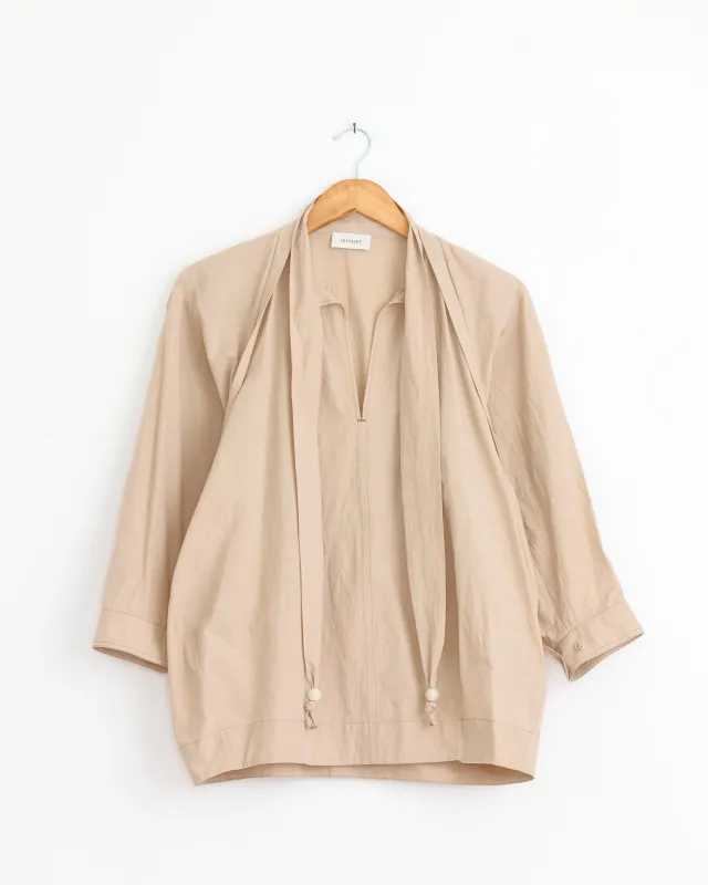 Blouse With Scarf in Beige sold by Mohawk General Store