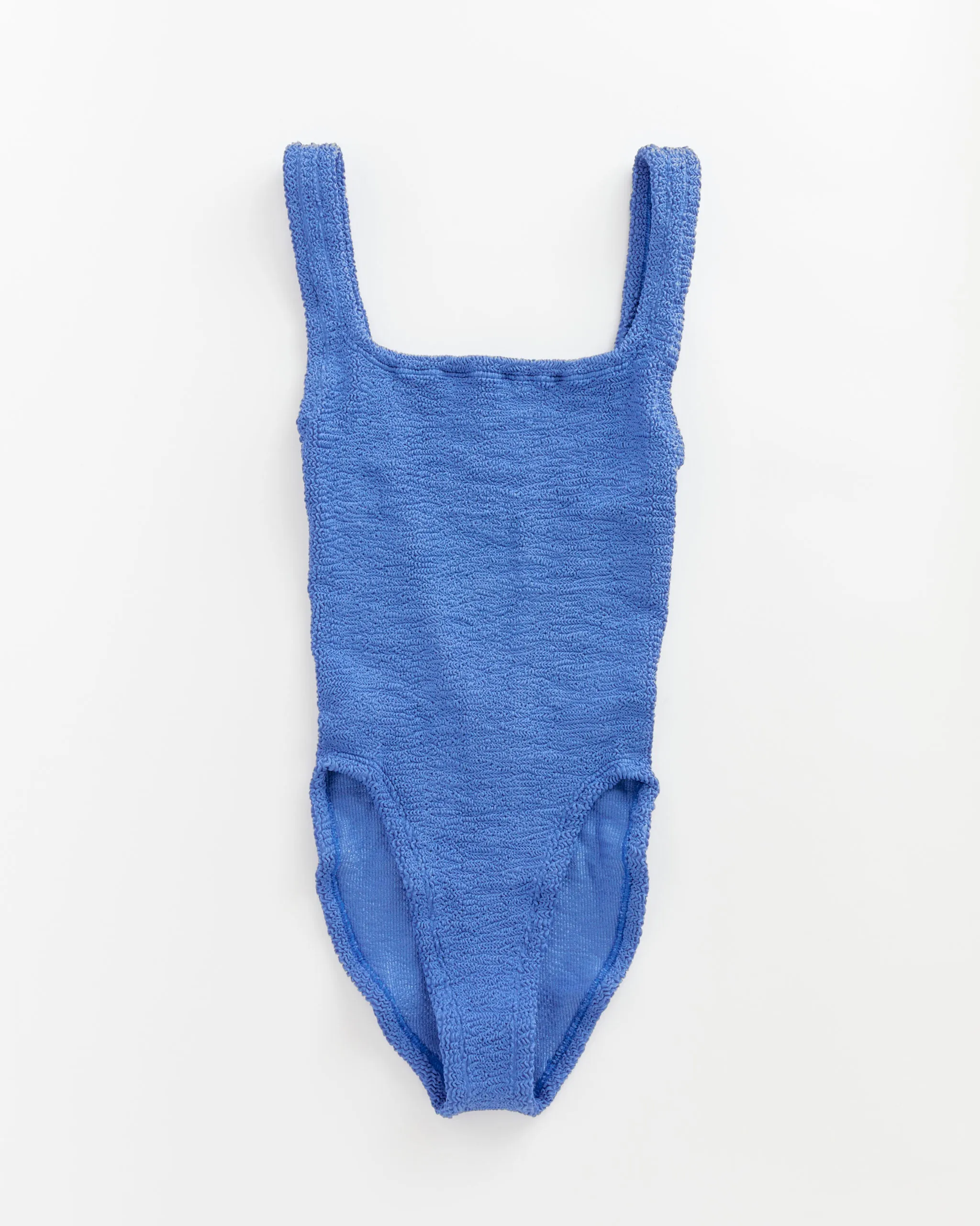 Square Neck Swimsuit in Metallic Denim sold by Mohawk General Store
