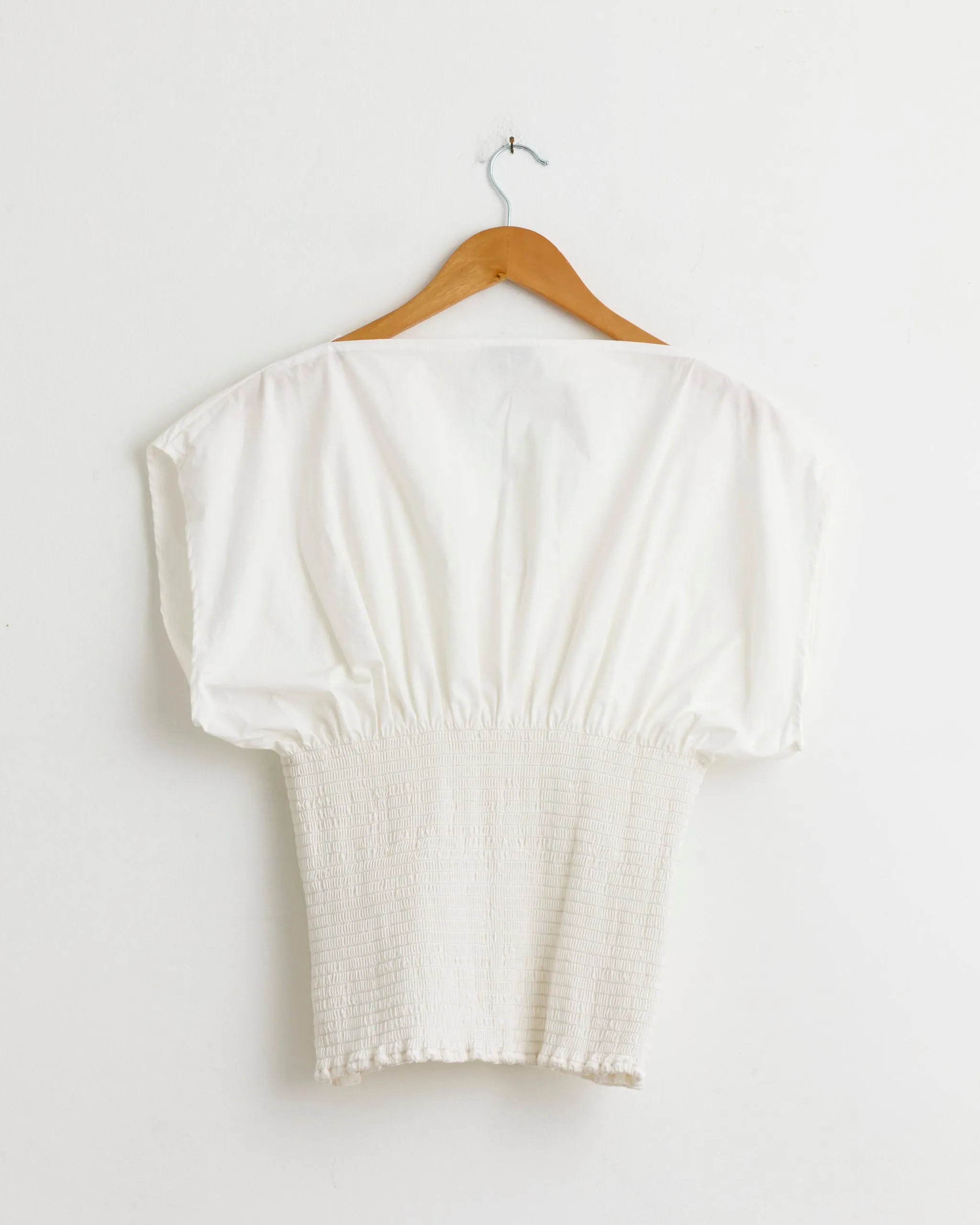 Smocked Sleeveless Top in Chalk sold by Mohawk General Store product image thumbnail 2