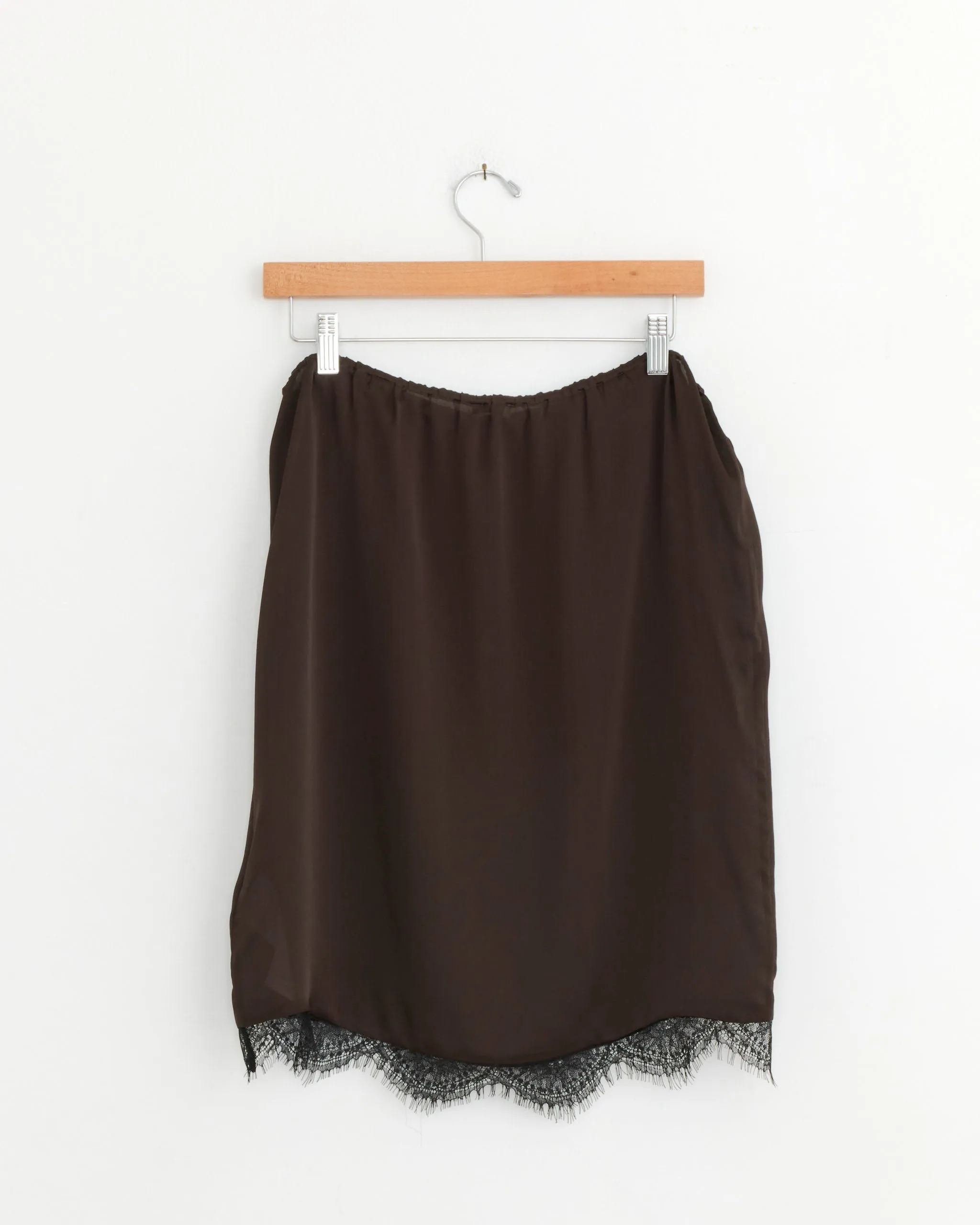Fine Lace Skirt in Bark sold by Mohawk General Store product image thumbnail 3