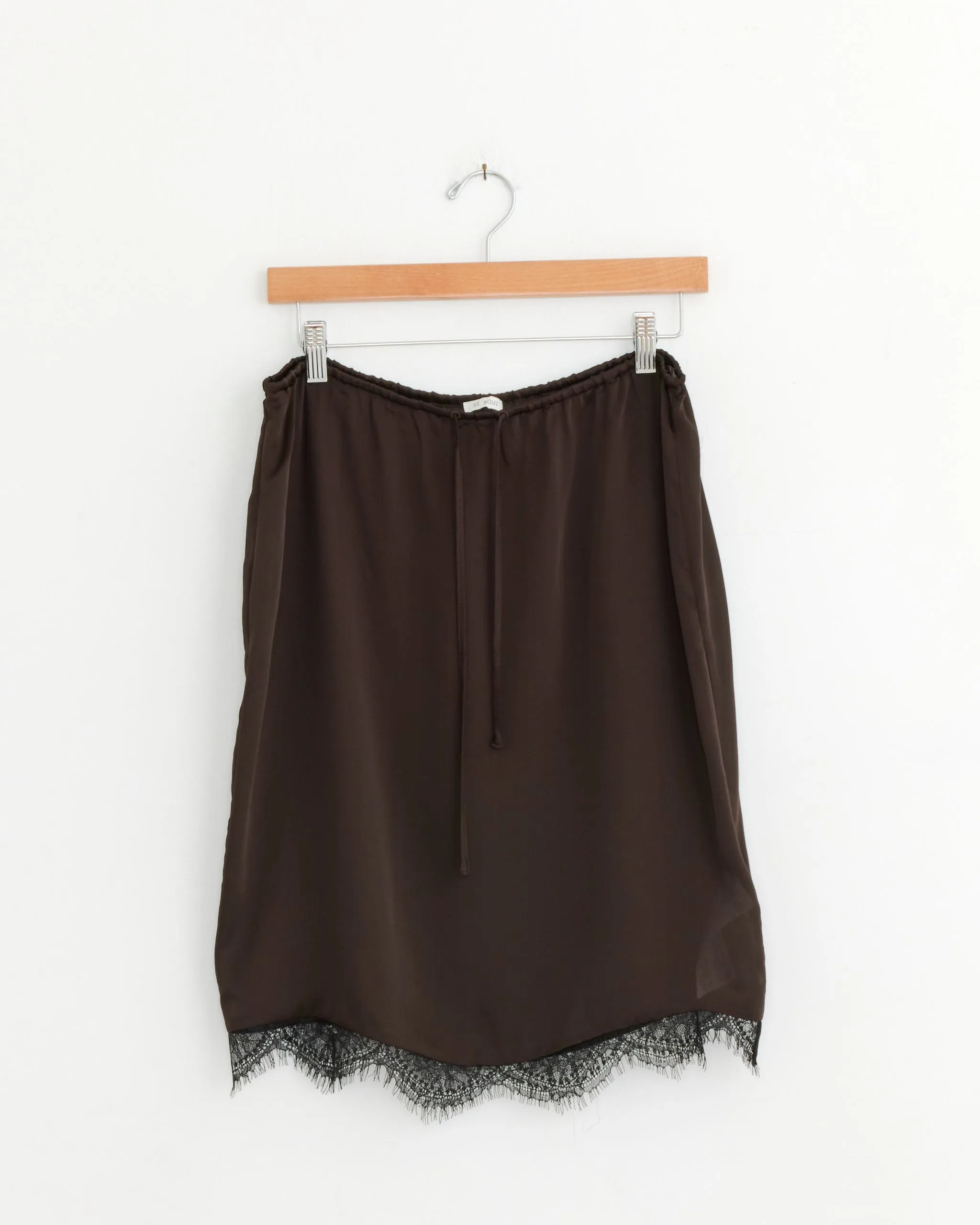 Fine Lace Skirt in Bark sold by Mohawk General Store