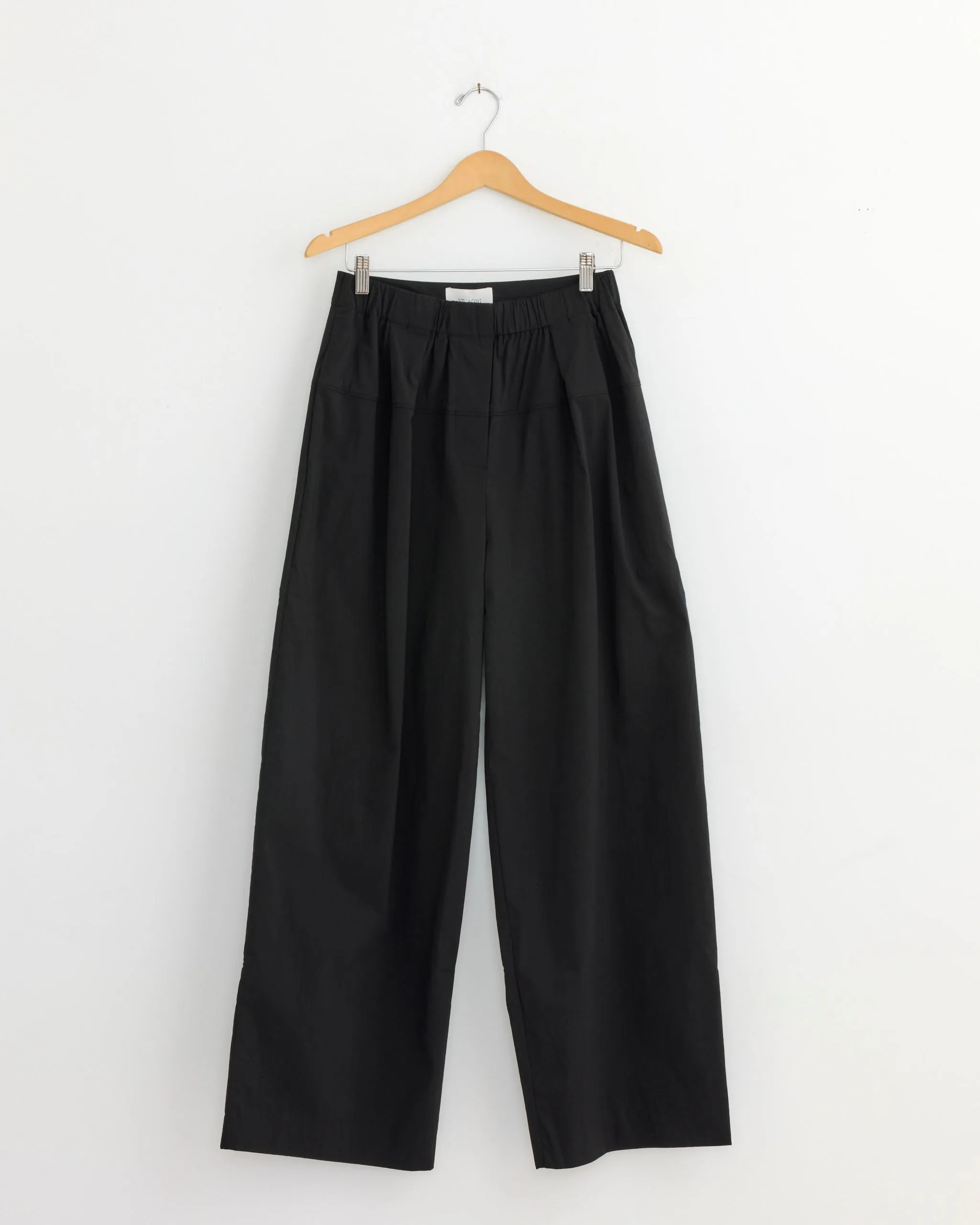 Relaxed Pleat Pant in Black sold by Mohawk General Store