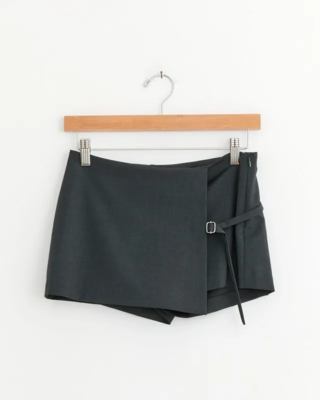 Mini Archive Skirt in Grey made by Paloma Wool