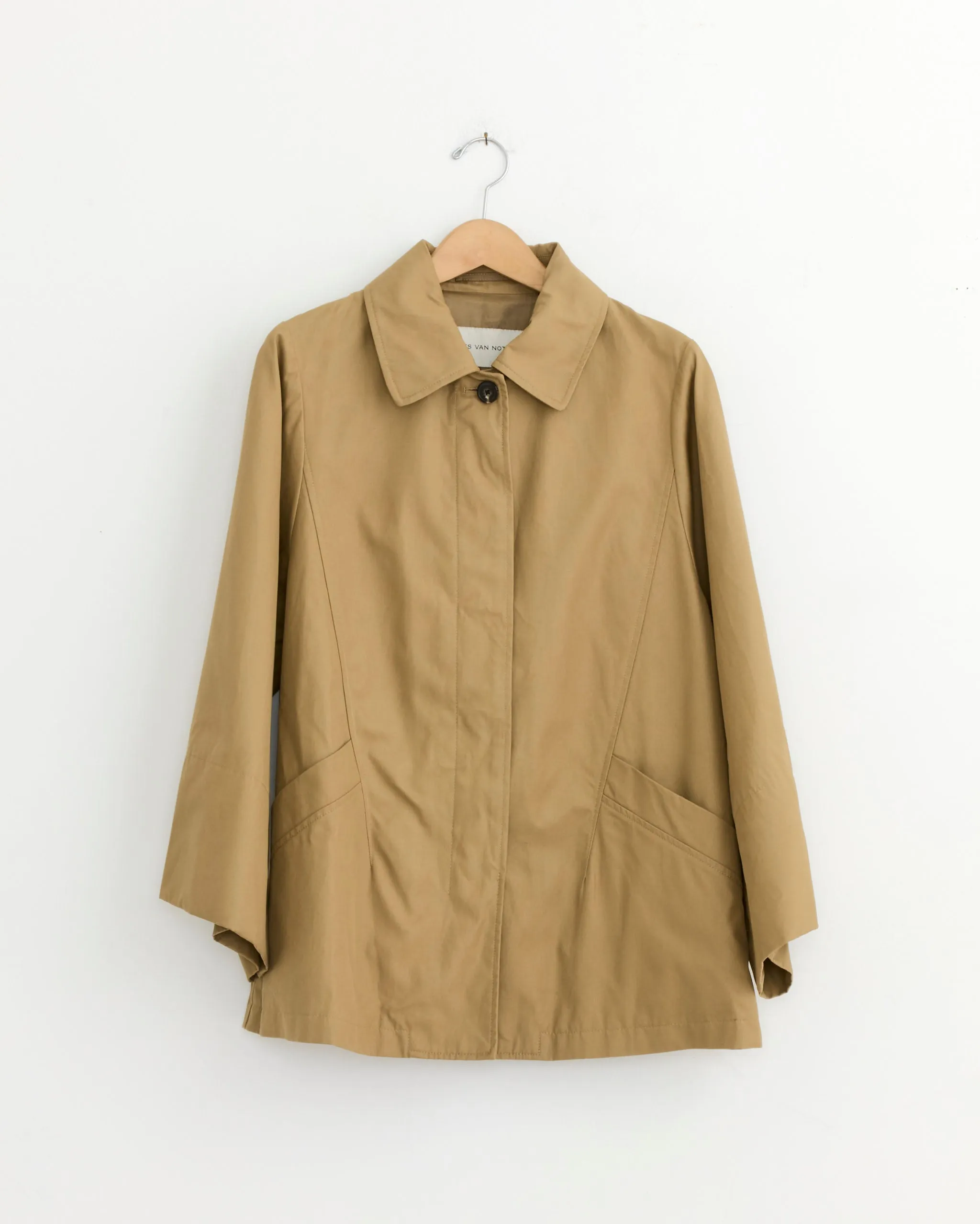 Cotton Coat in Camel sold by Mohawk General Store