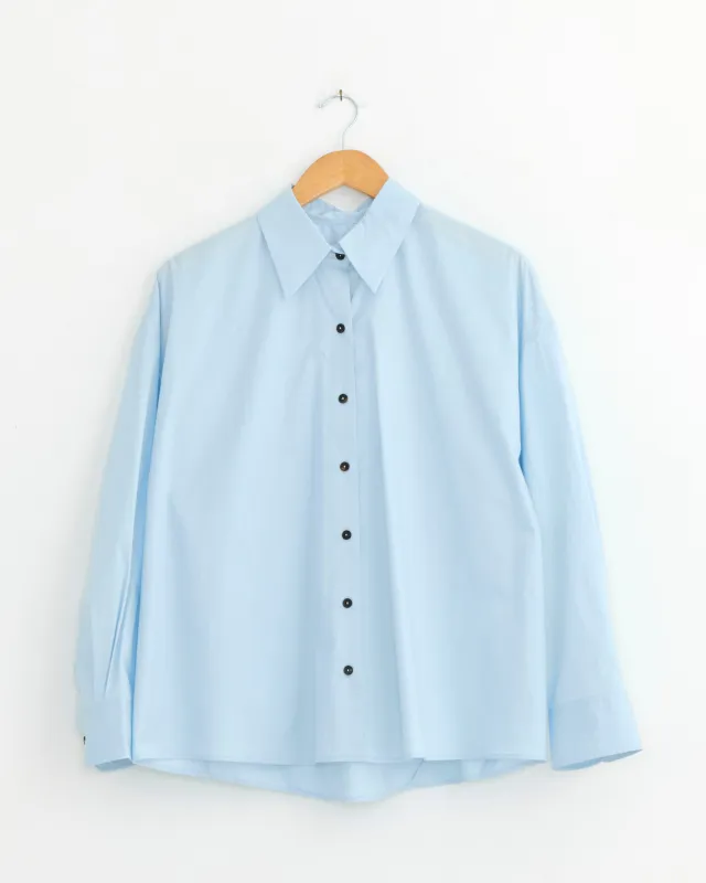 Oversized Shirt in Light Blue made by Cordera