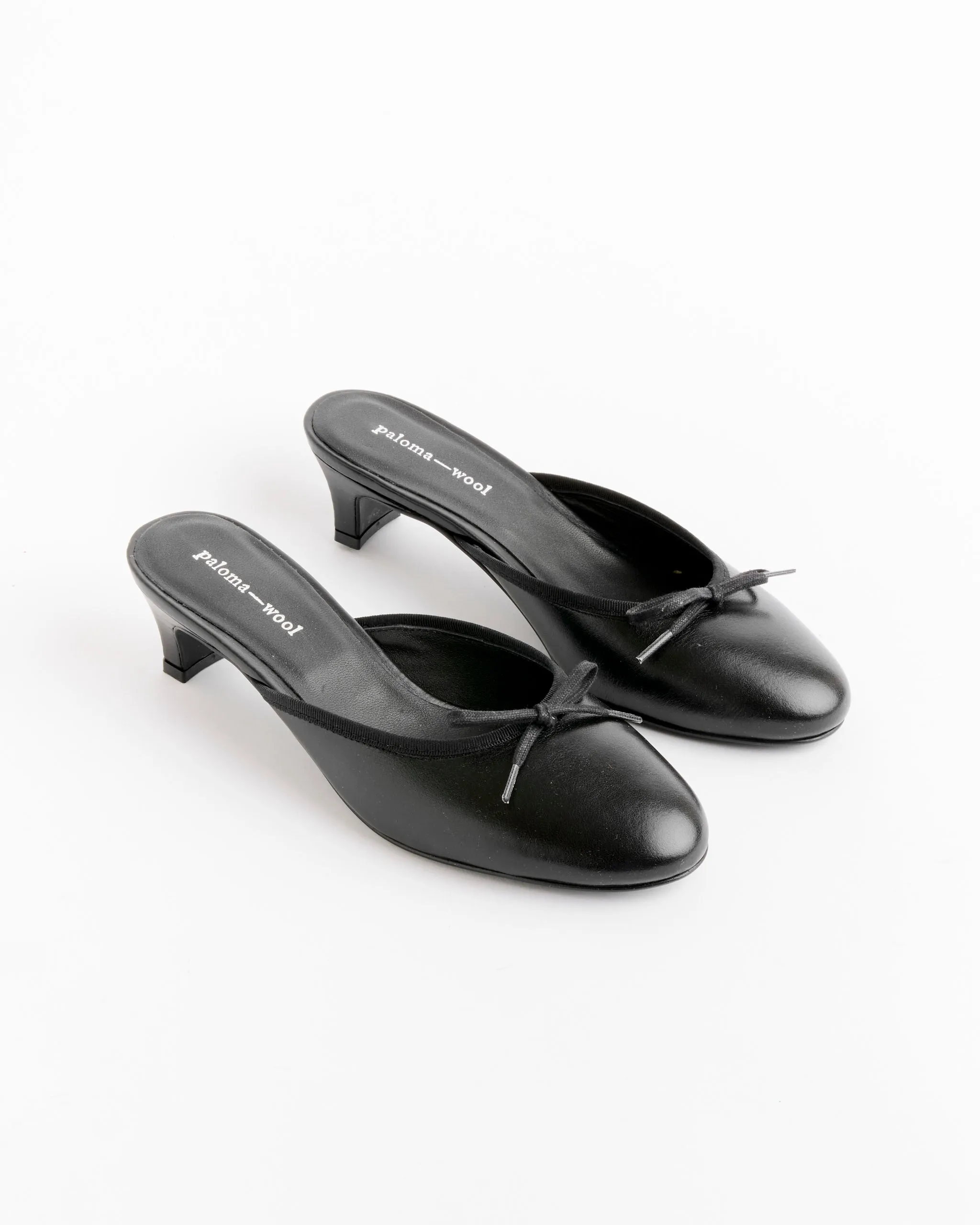 Petra Mule in Black sold by Mohawk General Store product image thumbnail 2