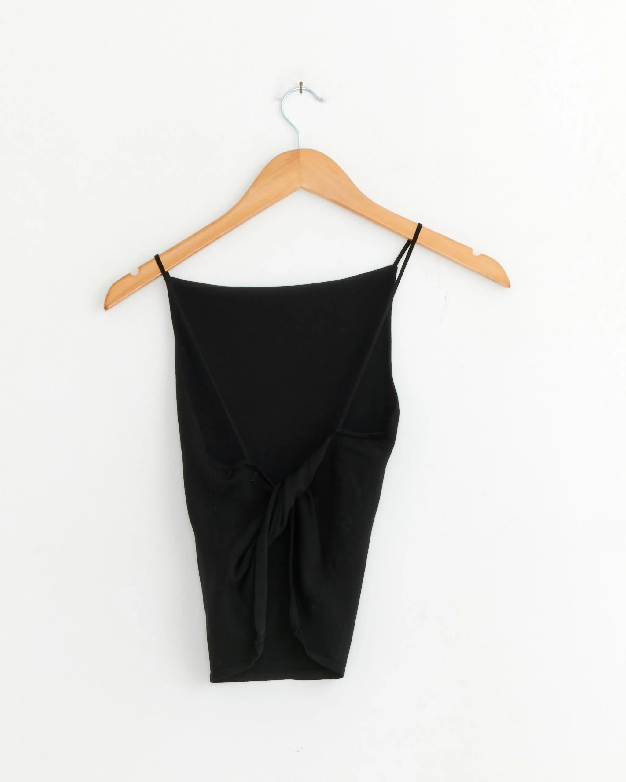 Twist Back Knit Top in Black sold by Mohawk General Store product image thumbnail 3