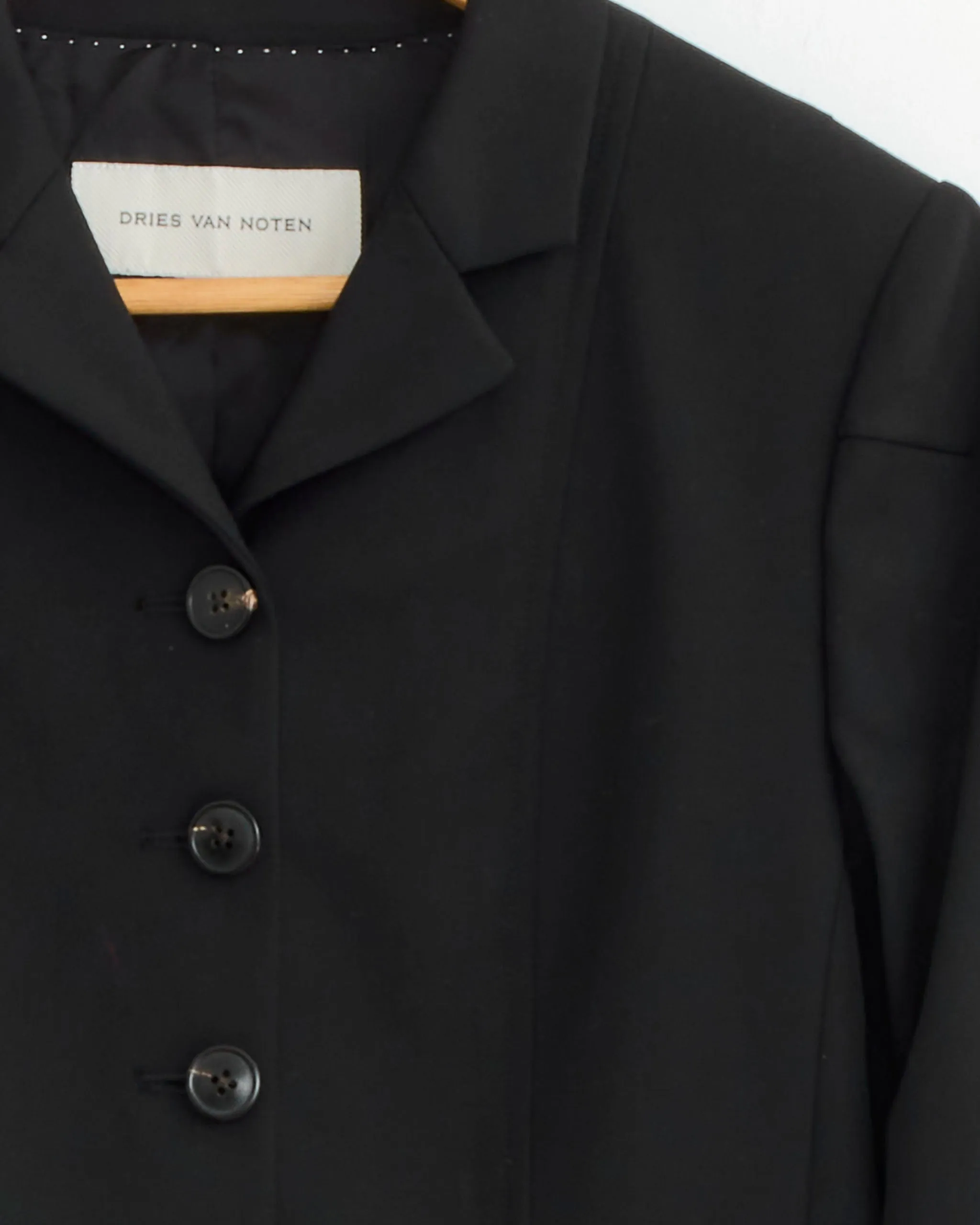 Fitted Jacket in Black sold by Mohawk General Store product image thumbnail 2