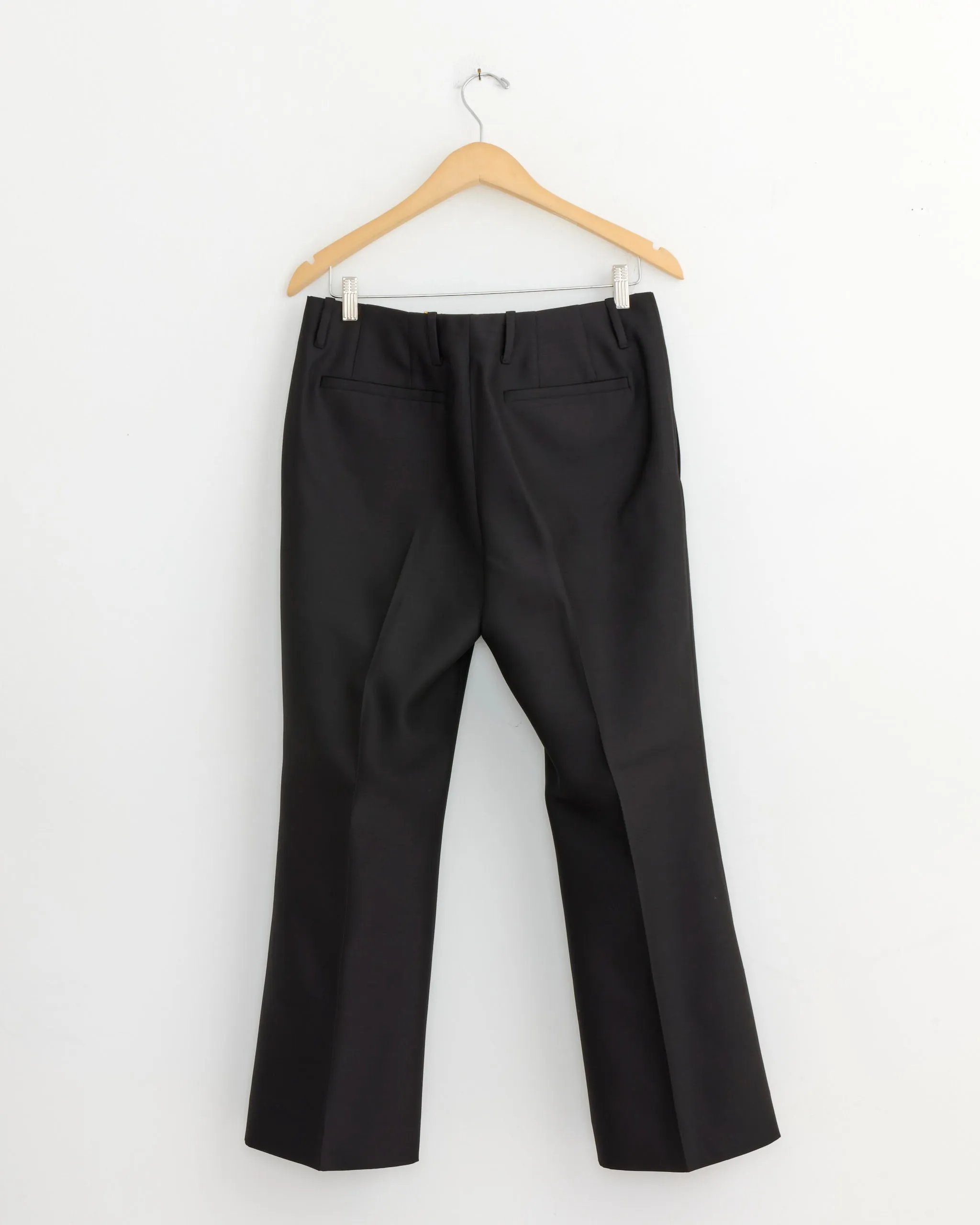 Cropped Tailored Pant in Black sold by Mohawk General Store product image thumbnail 2
