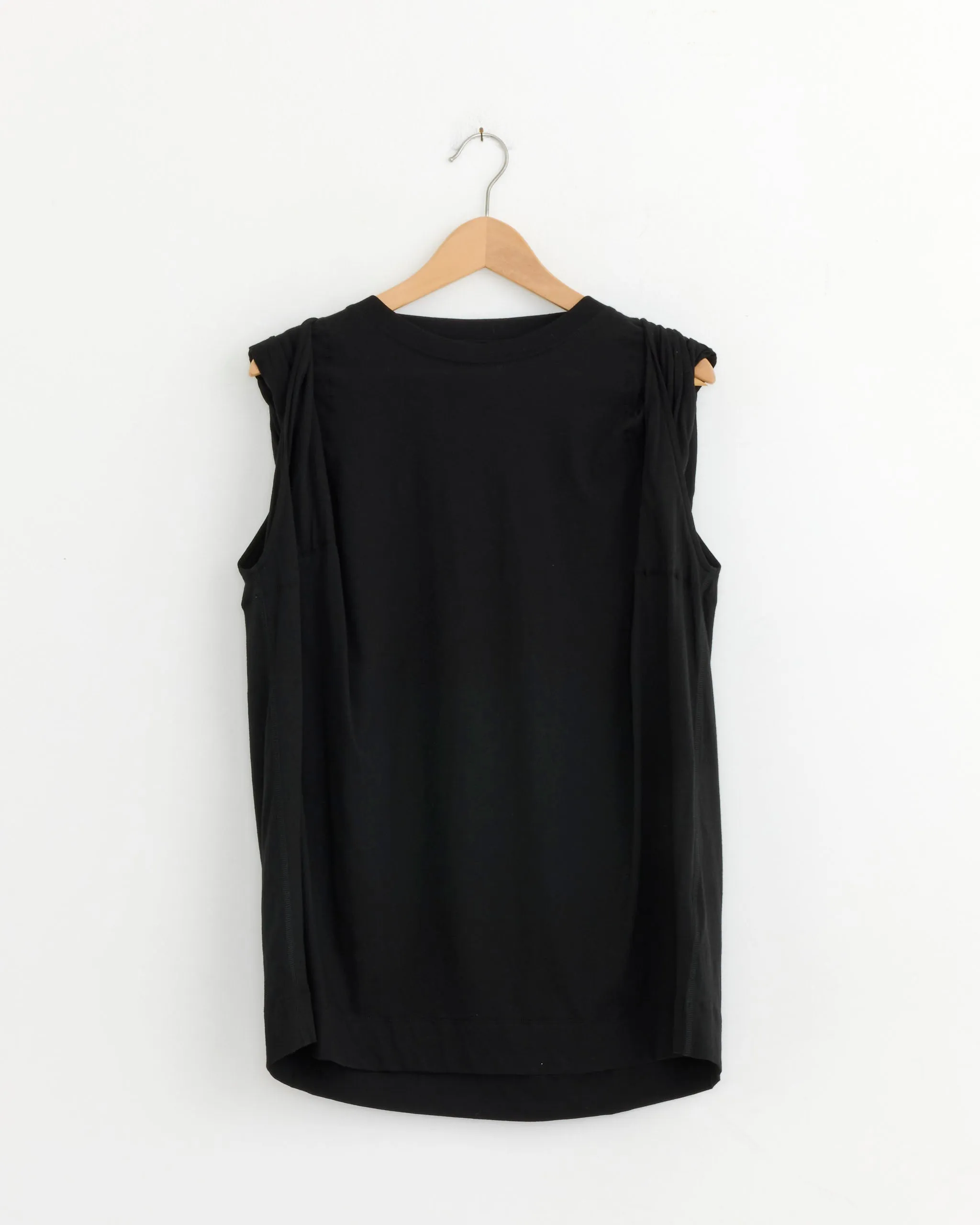Sleeveless T-Shirt in Black sold by Mohawk General Store