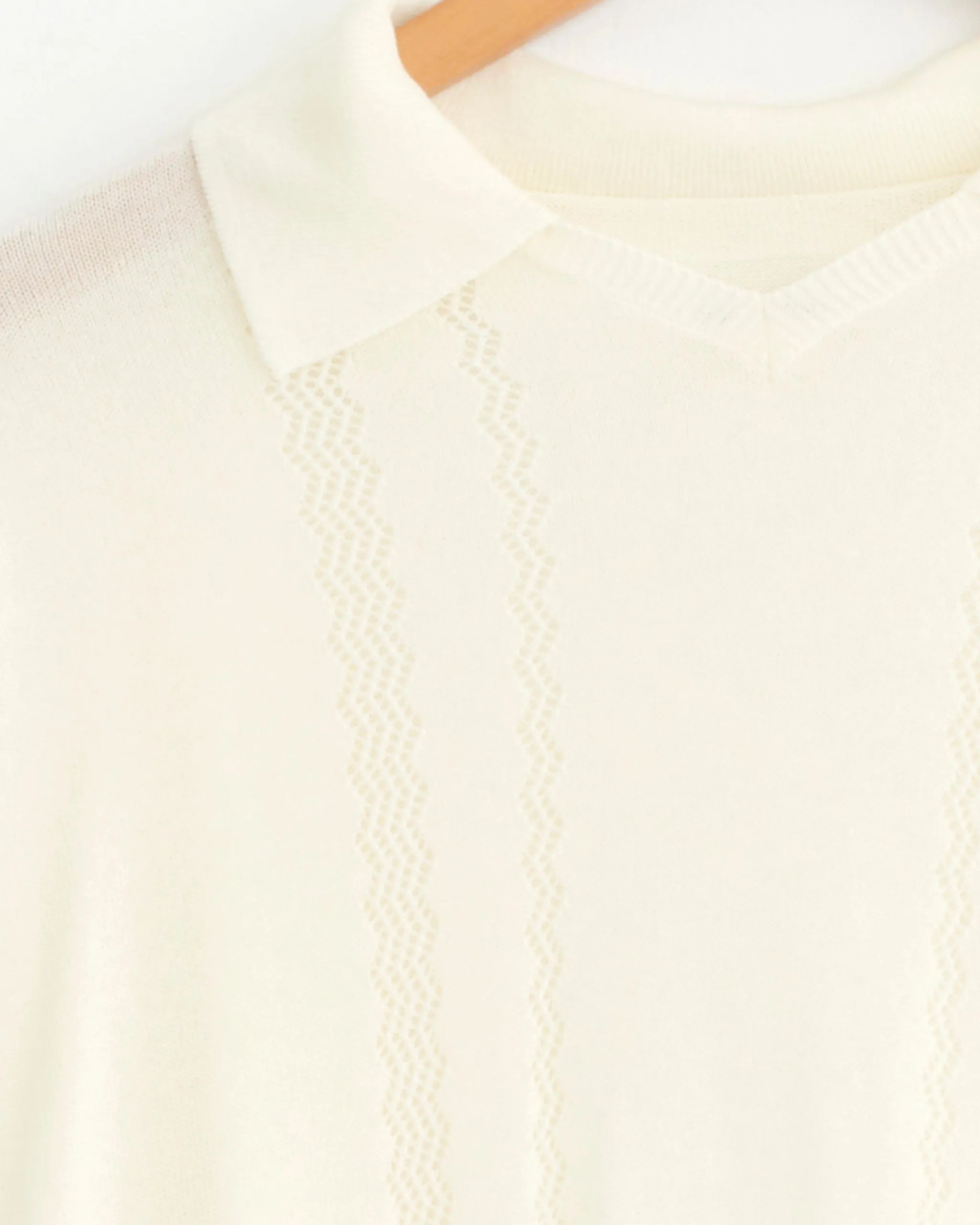 Lace Polo in Garza sold by Mohawk General Store product image thumbnail 2