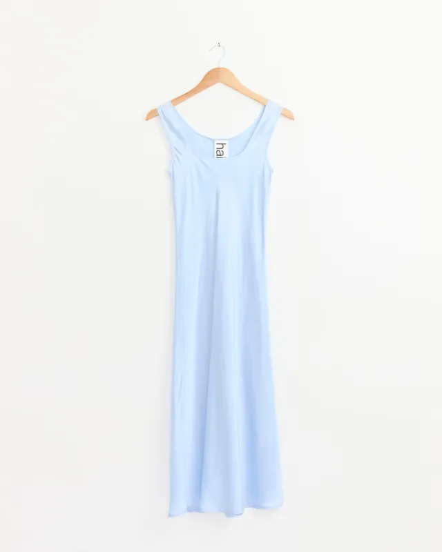 Florence Dress in Light Blue made by Mohawk General Store