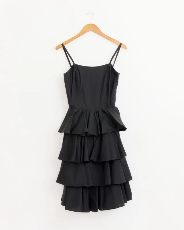 Agathe Dress in Black made by Mohawk General Store