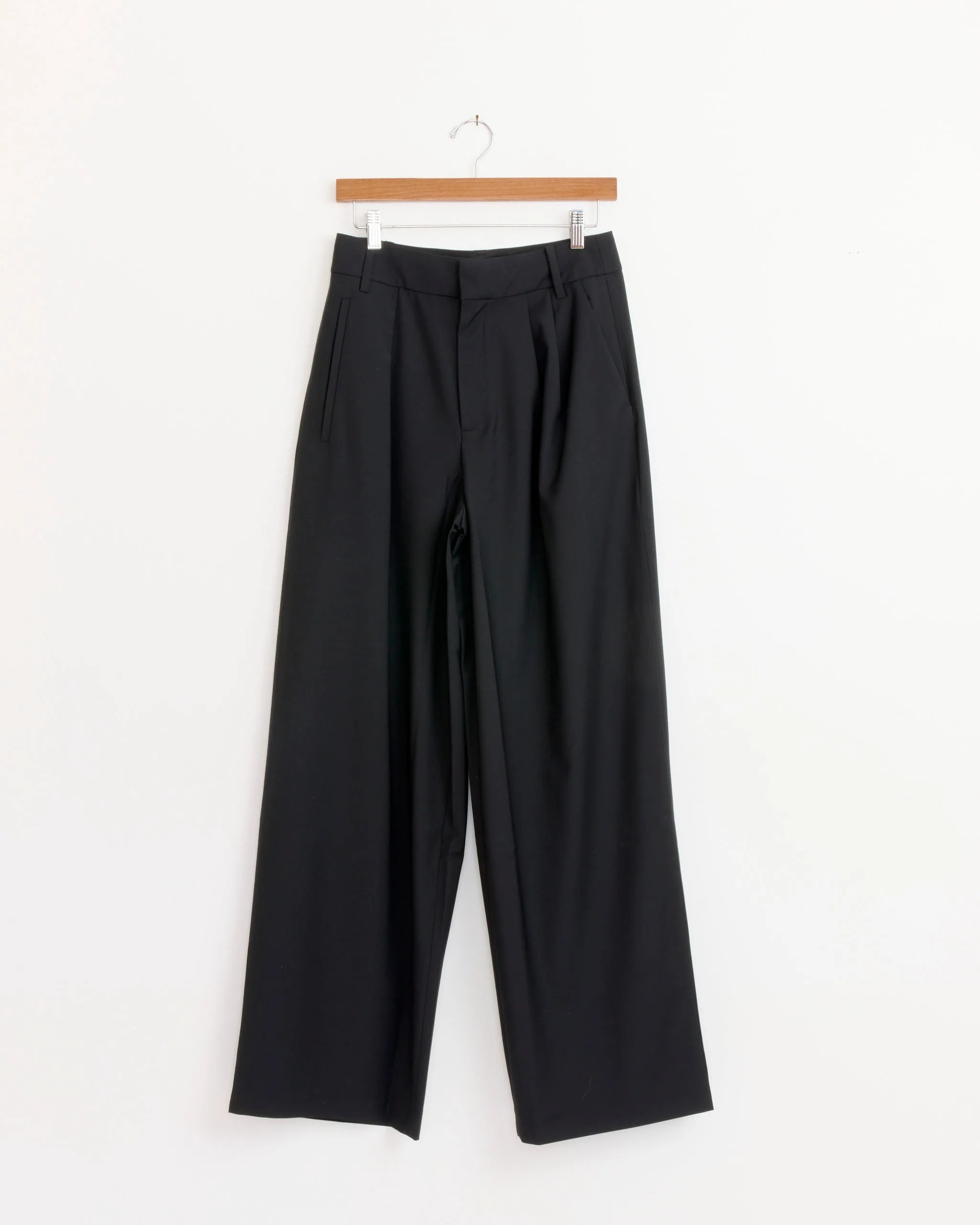 Tropical Wool Stella Pant in Black sold by Mohawk General Store