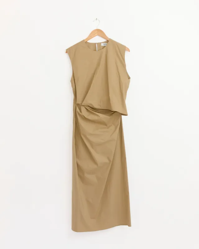 Rini Dress in Khaki made by Rachel Comey
