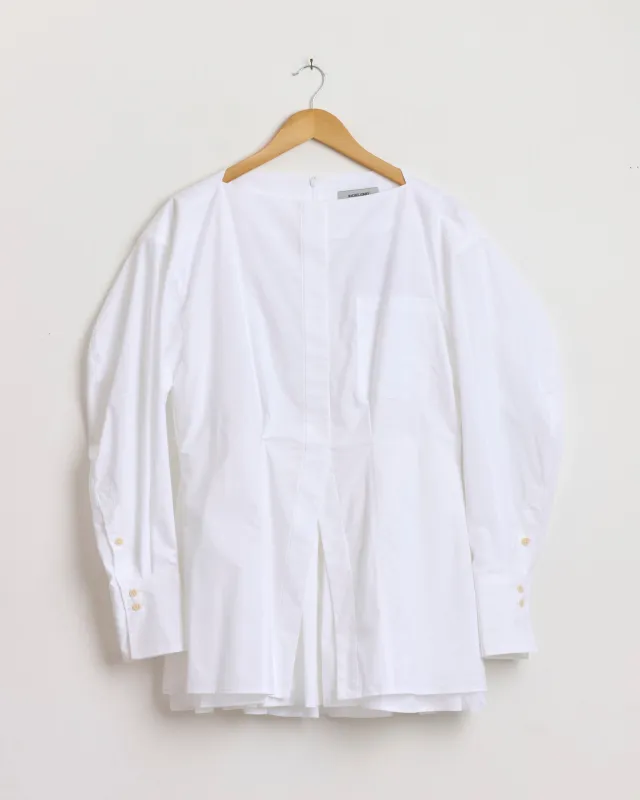 Babson Dress in White made by Rachel Comey