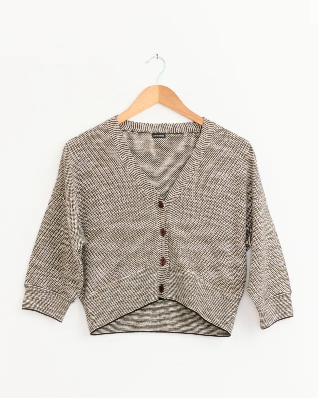 Gimlette Cardigan in Black Multi made by Rachel Comey