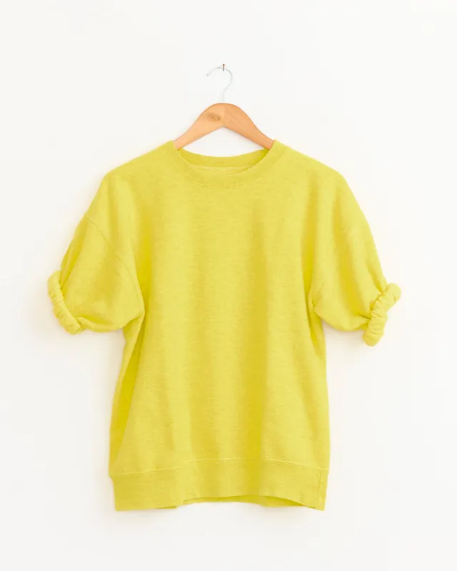 Stanza Sweatshirt in Citron made by Rachel Comey