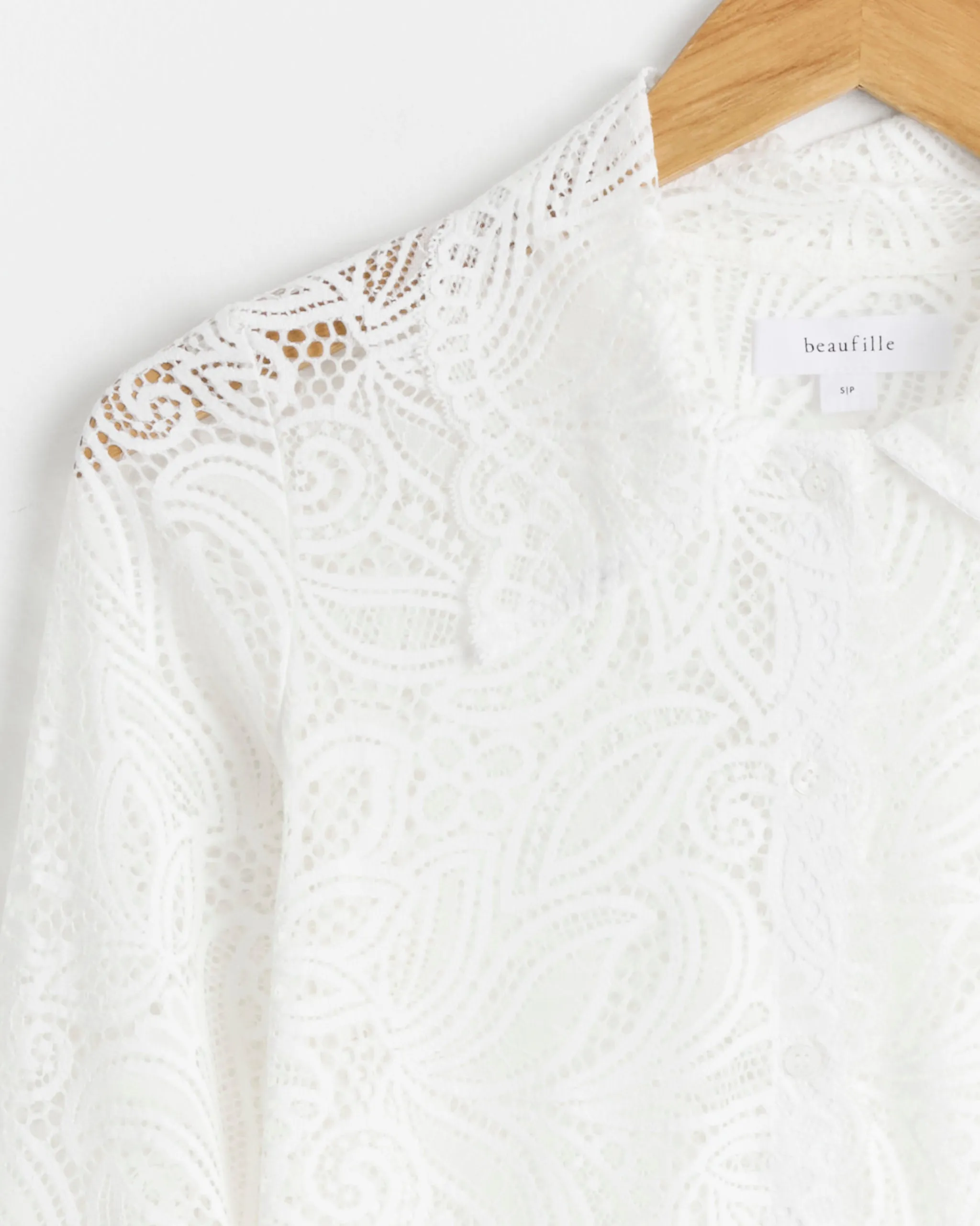 Lucienne Blouse in White sold by Mohawk General Store product image thumbnail 2
