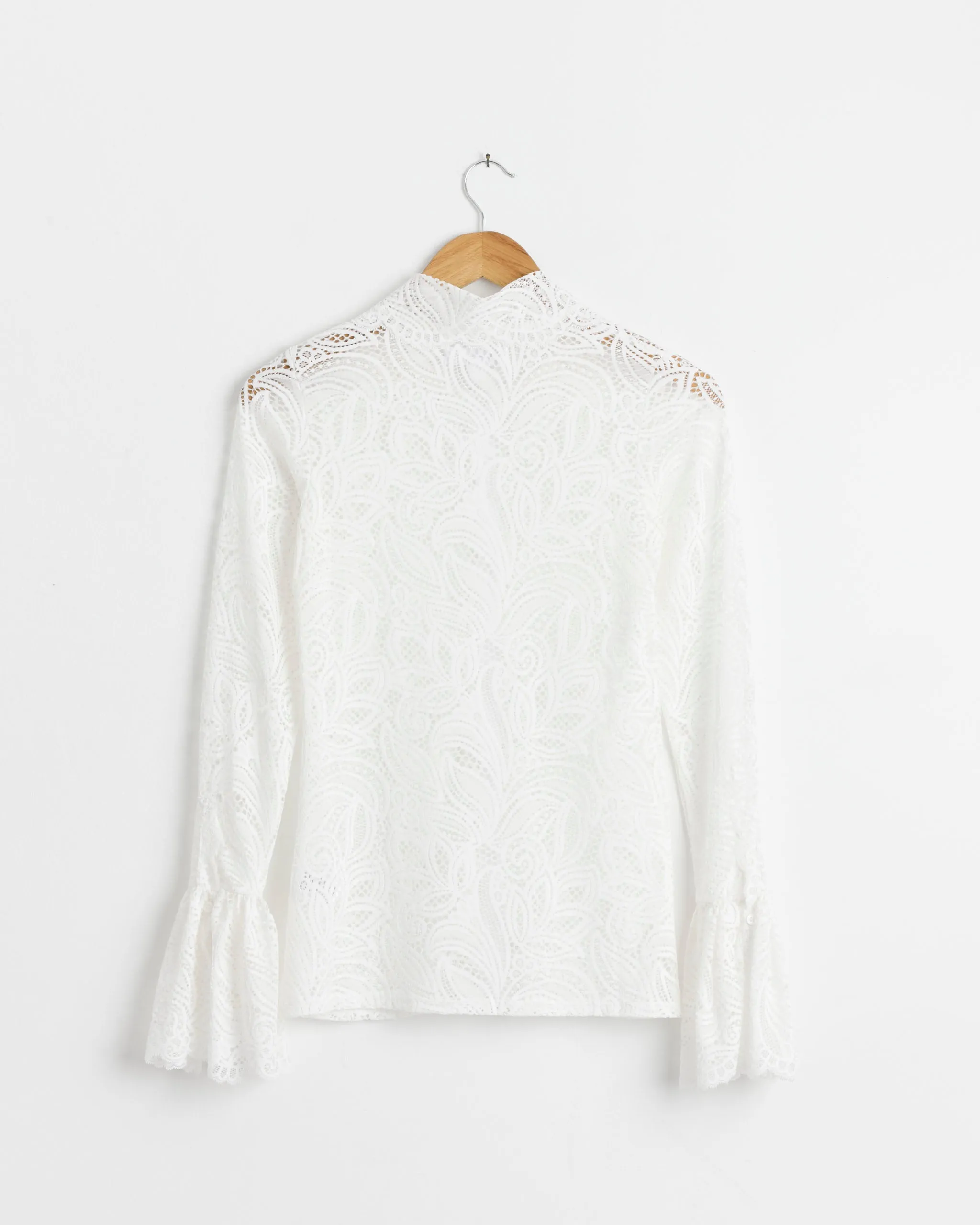 Lucienne Blouse in White sold by Mohawk General Store product image thumbnail 3