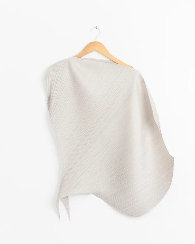 Leaf Top in Greige made by Issey Miyake