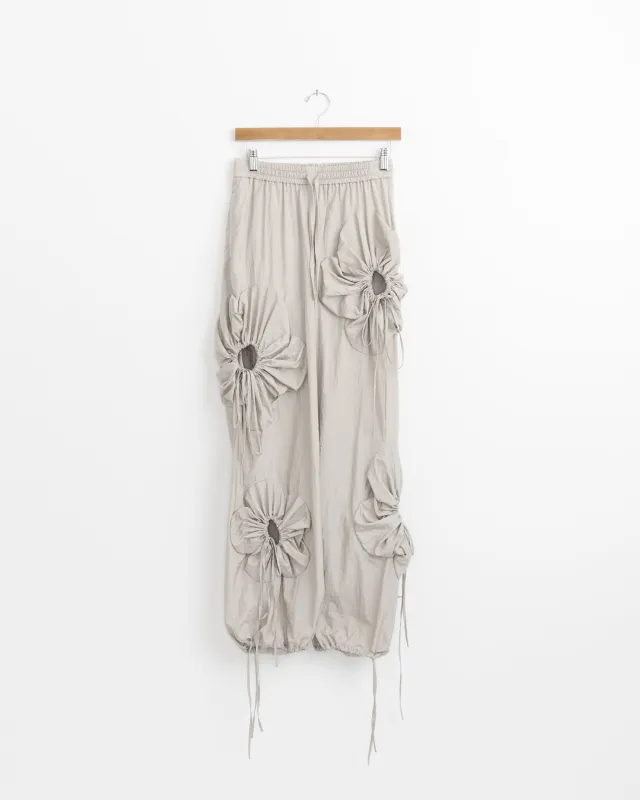 Flower Pant in Beige made by Mohawk General Store