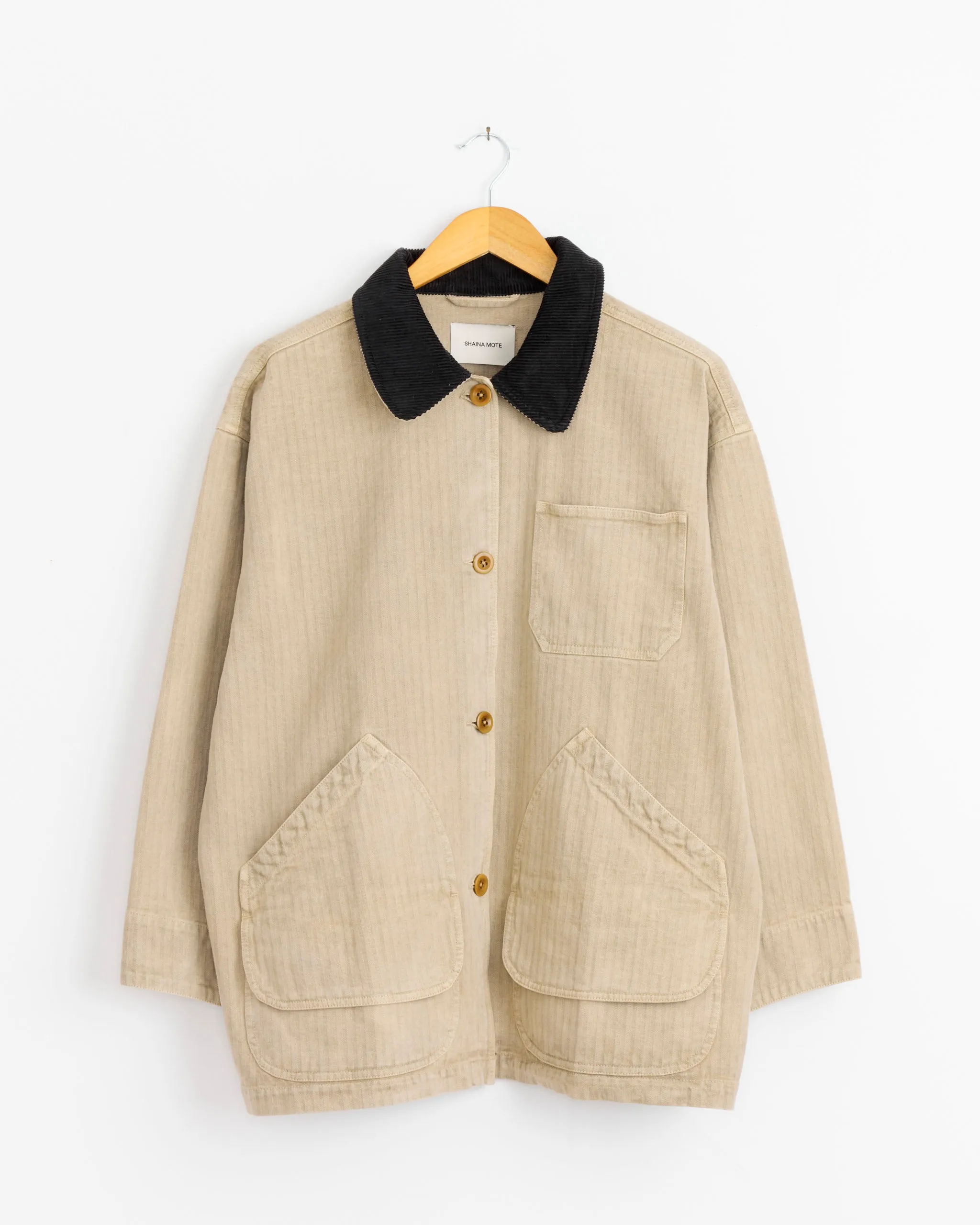 Painter Coat in Ecru sold by Mohawk General Store