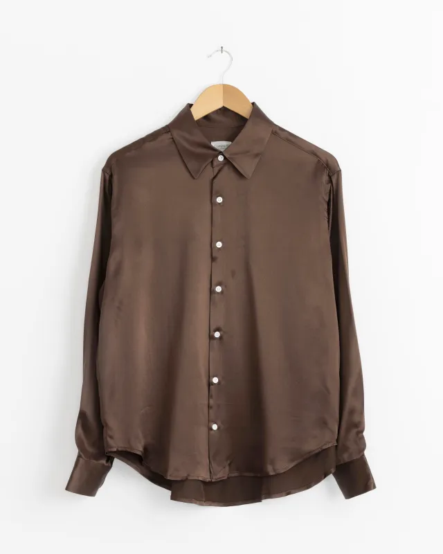 La Shirt Classica in Espresso made by Comme Si