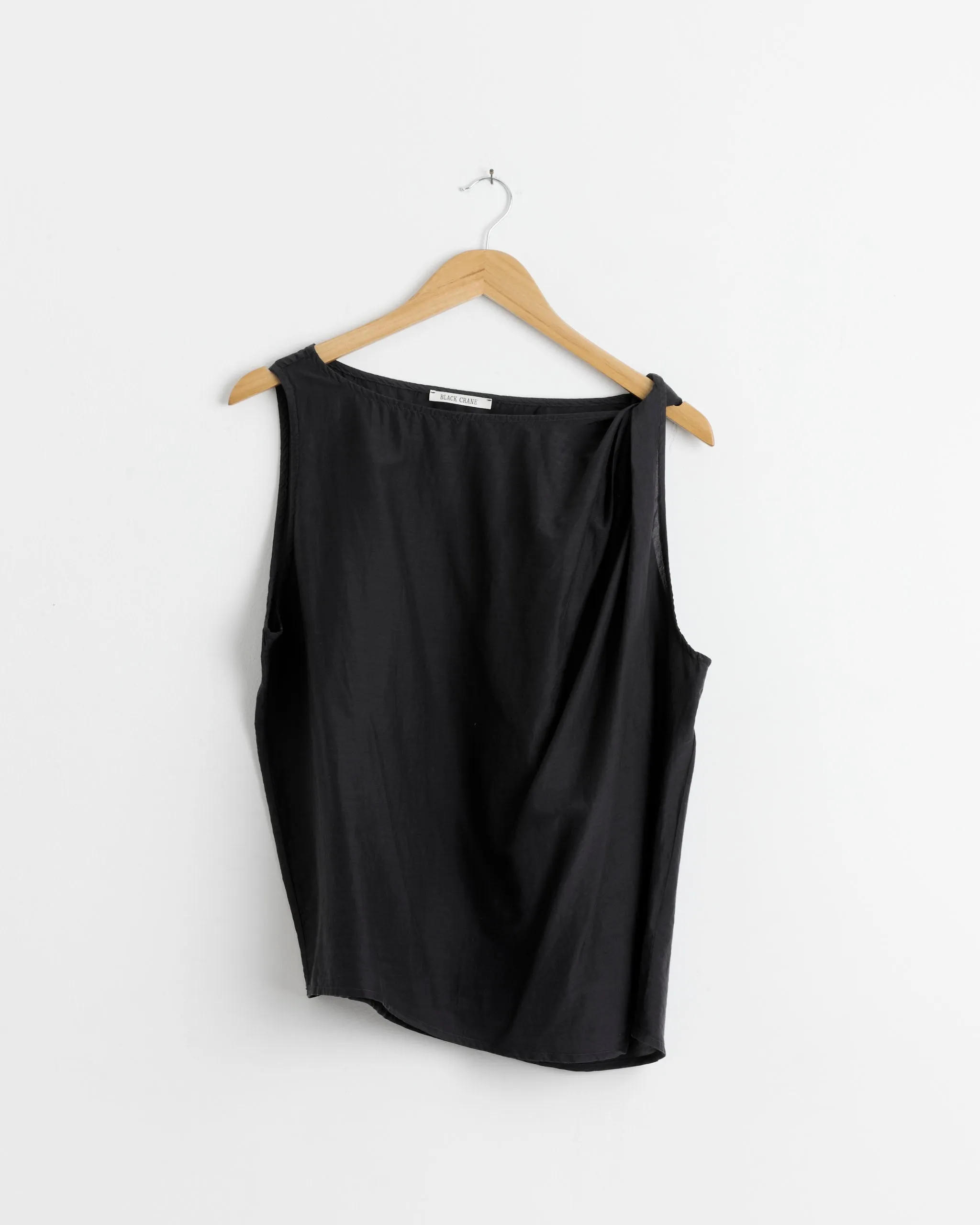 Twisted Tank Top in Faded Black sold by Mohawk General Store