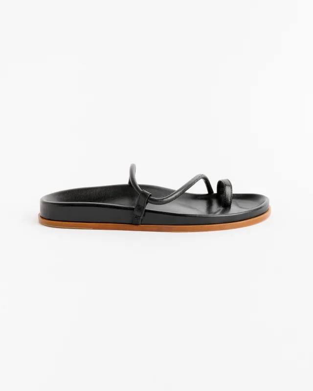 Bari Sandal in Black made by Emme Parsons