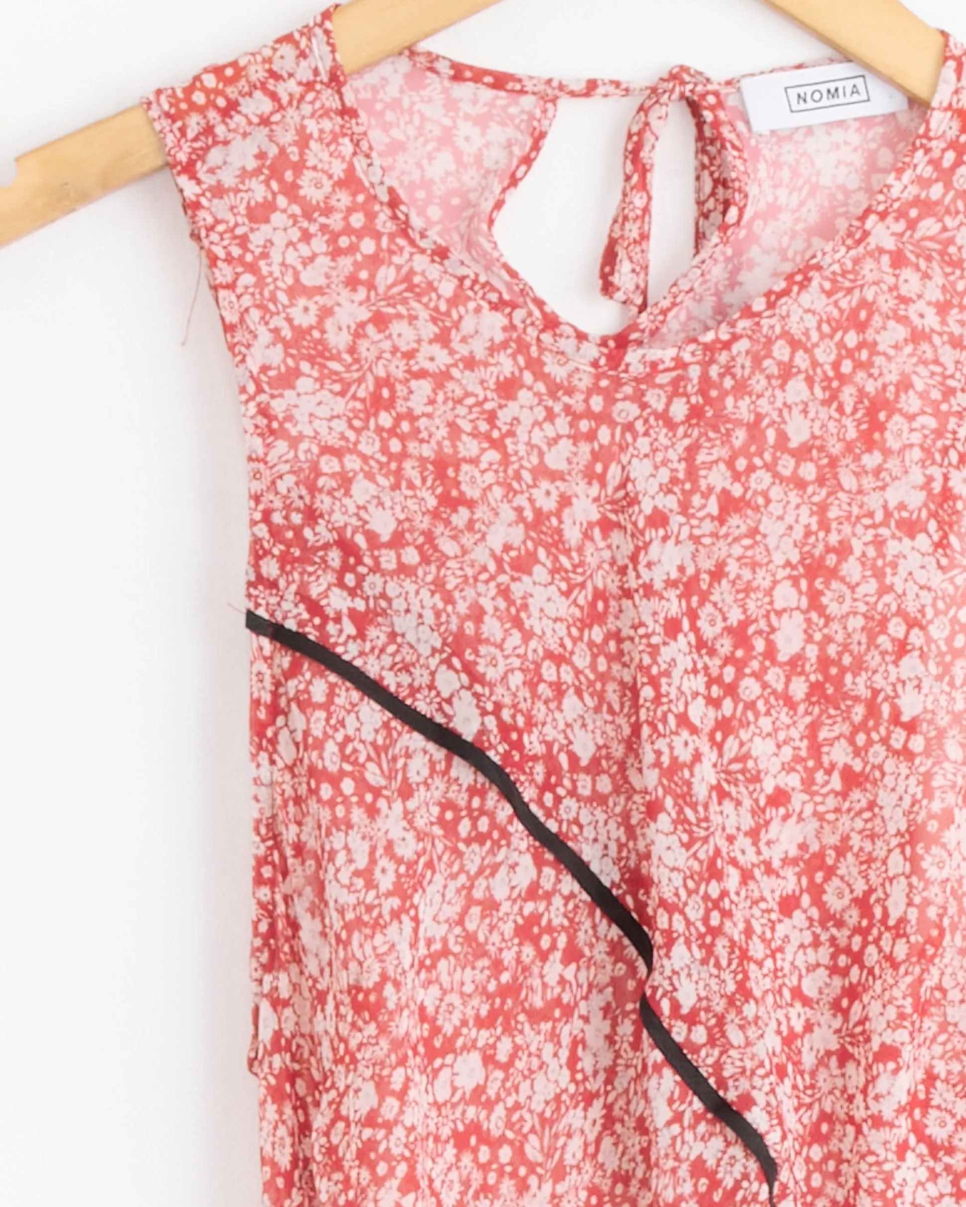 Paneled Bias Maxi Dress in Poppy Floral sold by Mohawk General Store product image thumbnail 2