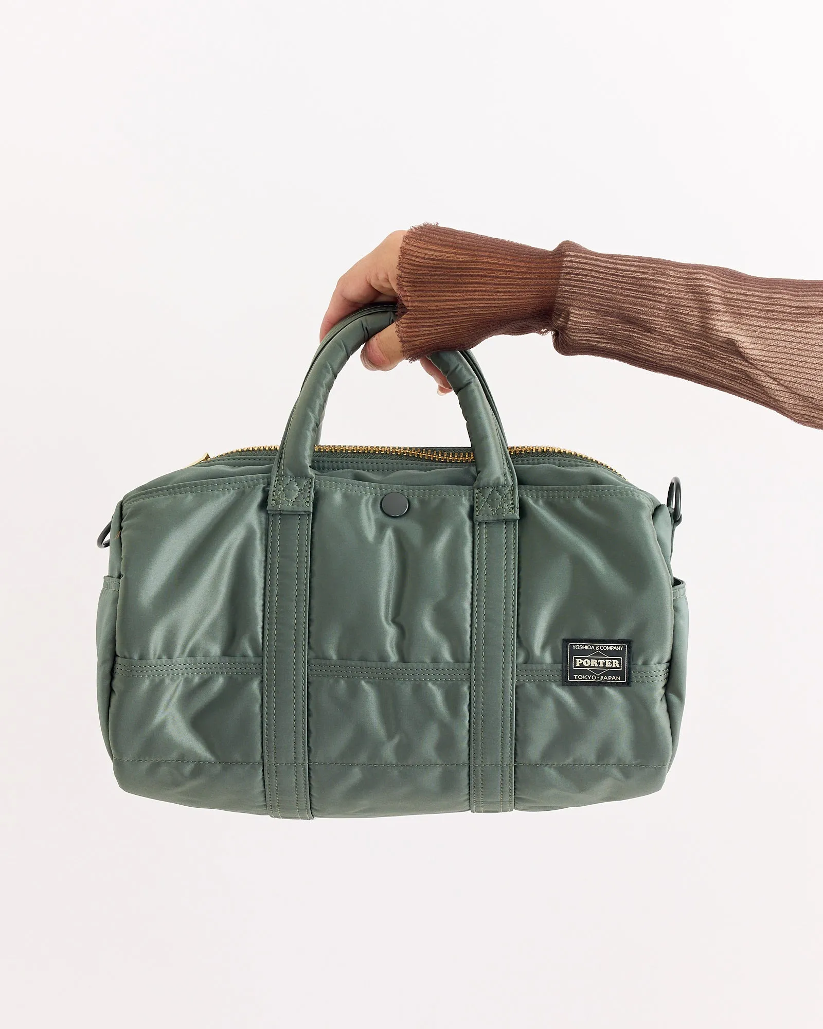 Tanker Roll Bag in Sage Green sold by Mohawk General Store