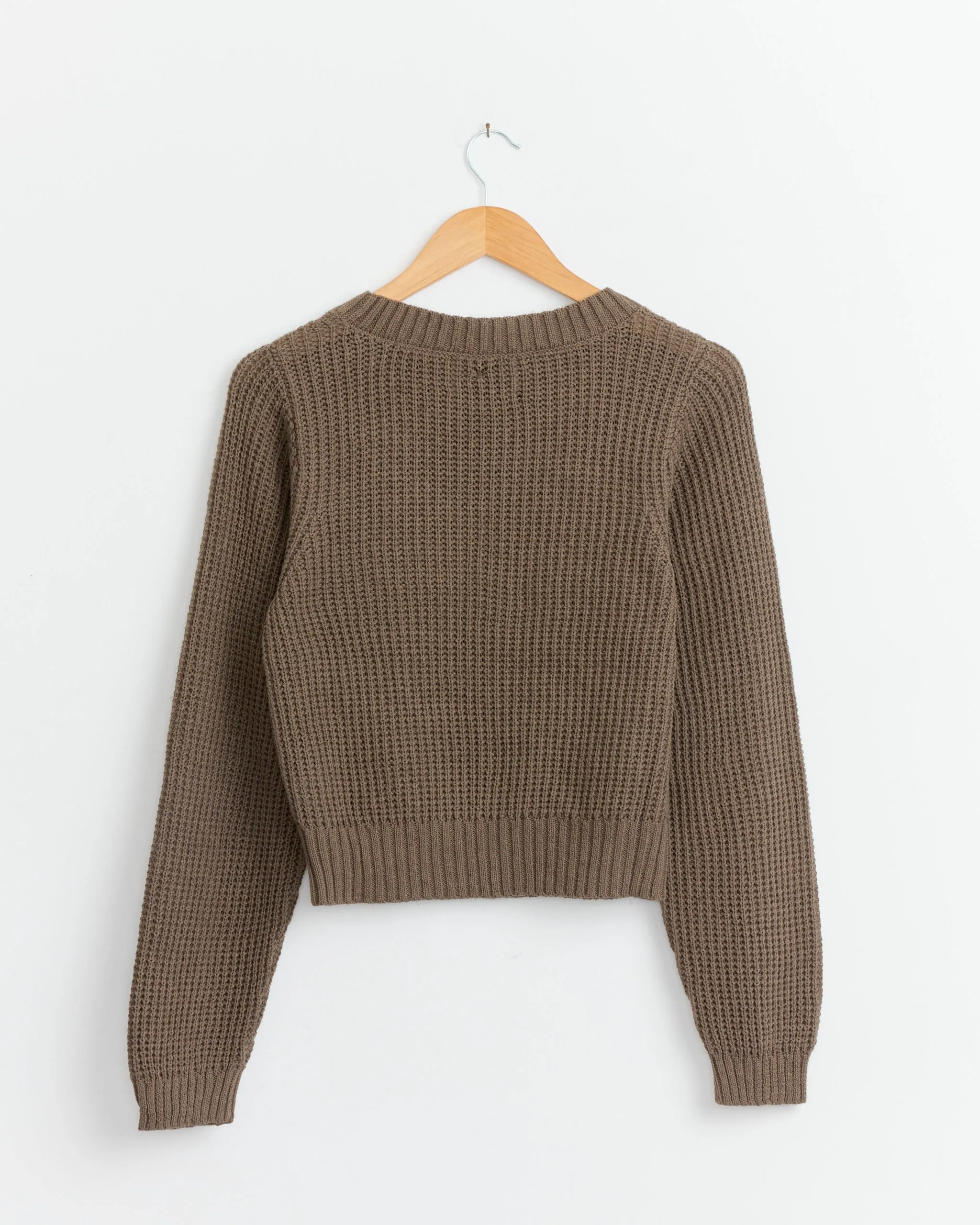 Waffle Crewneck in Bark sold by Mohawk General Store product image thumbnail 3
