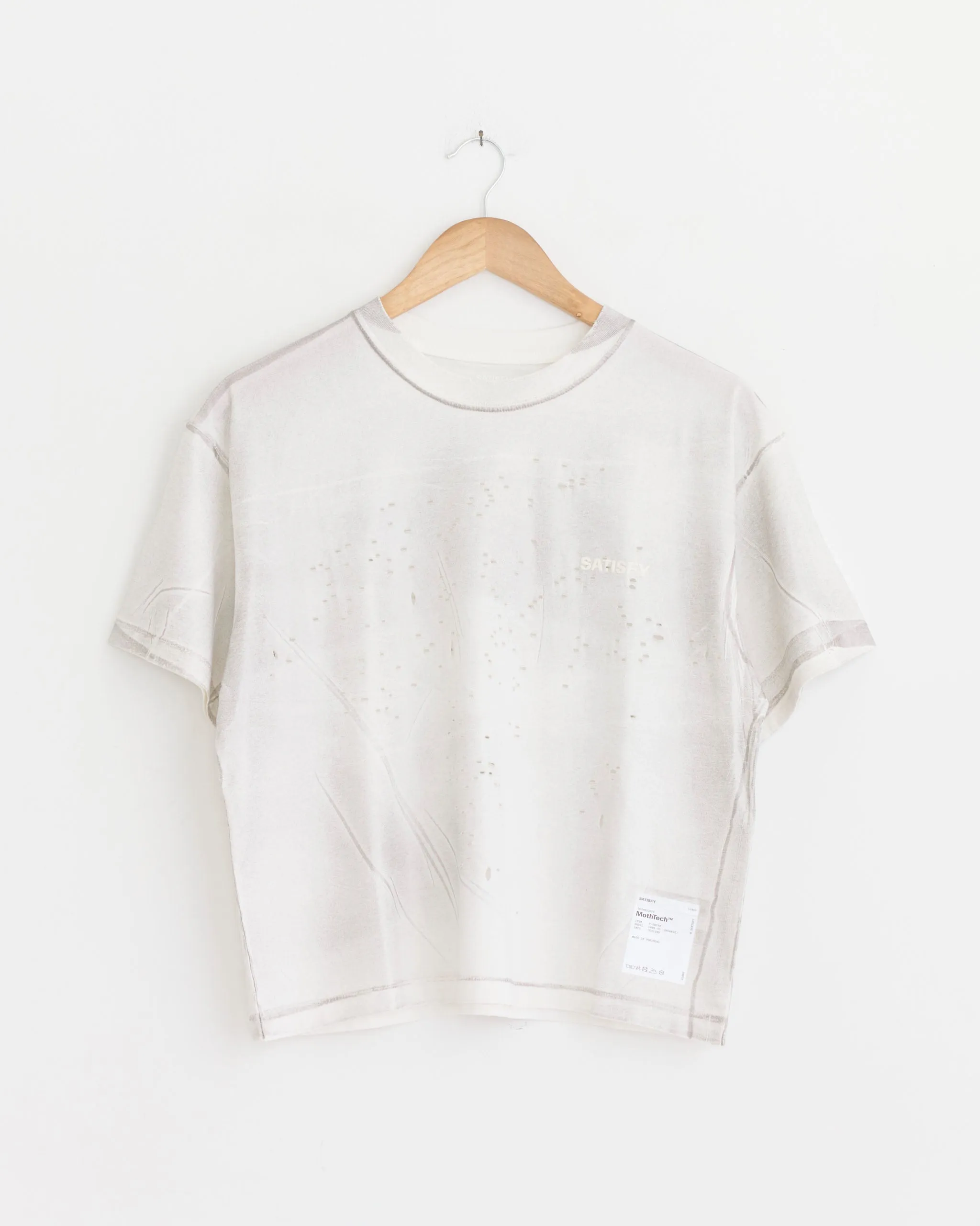 MothTech T-Shirt in Silver sold by Mohawk General Store