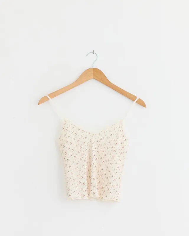 The Long Cami in English Rose made by Cou Cou Intimates