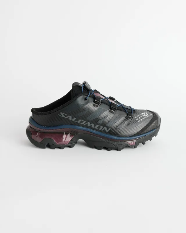 MM6 x Salomon XT Mule in Black/Nine Iron/Hunkle Berry Violet made by Maison Margiela