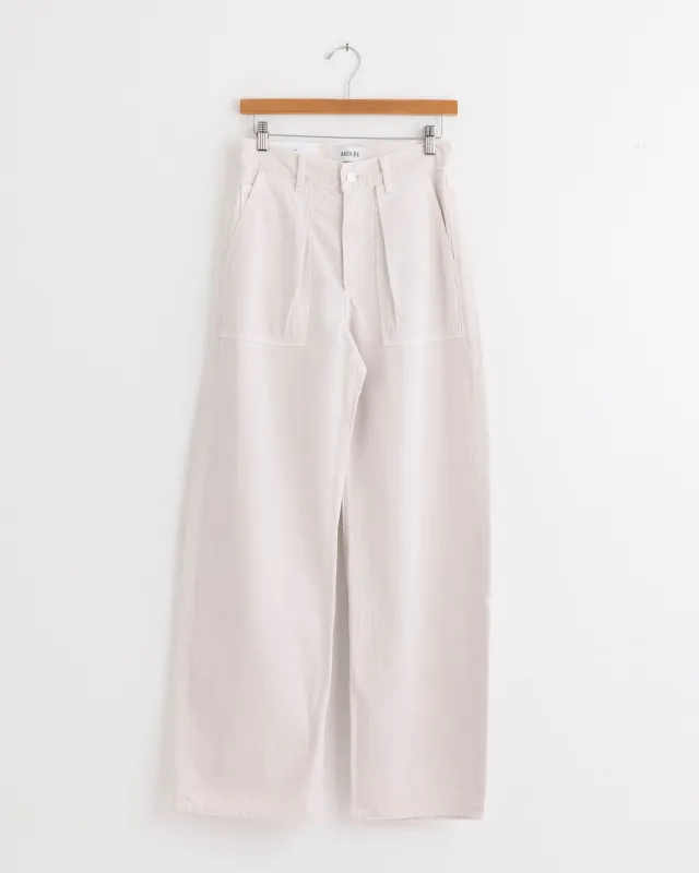 Low Curve Utility Jean in Bone made by Agolde