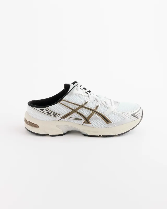 Gel 1130 Mule in White/Clay Canyon made by Asics